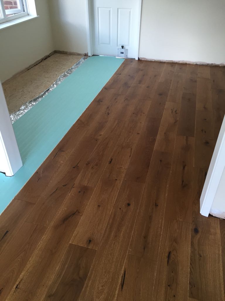 Wide Plank Rustic White Oak Flooring